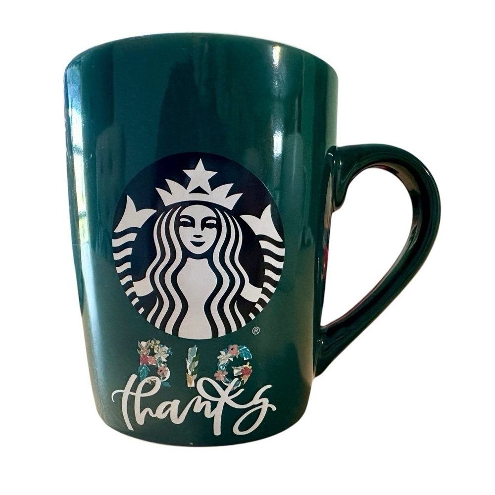 Starbucks "Big Thanks" coffee mug 10 oz